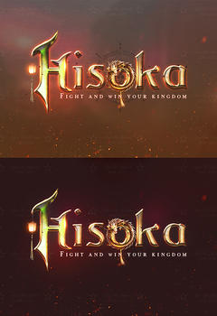 Hisoka Game Editable Logo