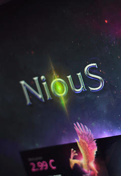 Nious Editable PSD Logo template