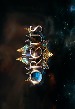 Orcus редактируемый игровой логотип
